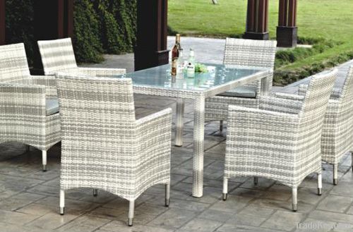 7 Piece Patio Wicker Set