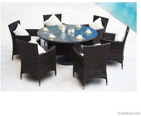 Wicker Dining Table