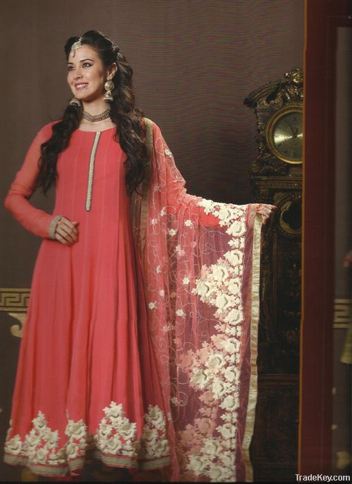 Beautiful, designer, printed, party wear salwar kameez