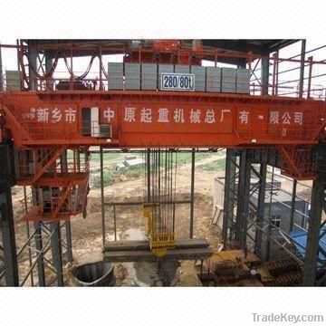 QDY Casting Overhead Crane with one Hook and 16/3.2T Capacity