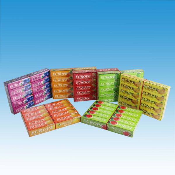 Fruity 5 sticks Chewing Gum/ Fruity and Mint flavor Chewing Gum  