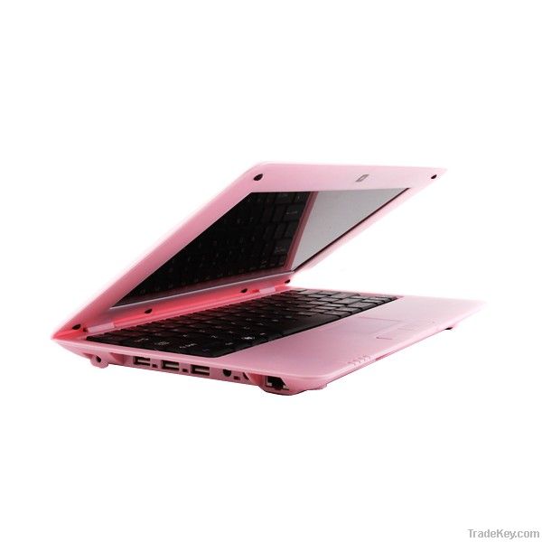 10 inch mini laptop Hot selling and Cheapest in USA 2012