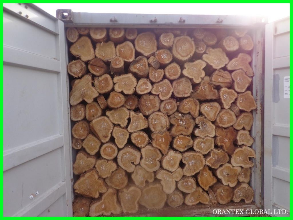 TEAK LOGS