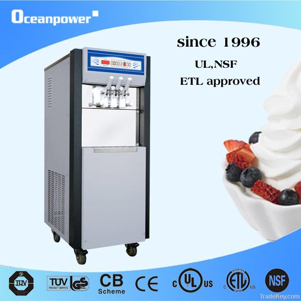 ETL and NSF Certified Soft ice cream machine frozen yogurt machine