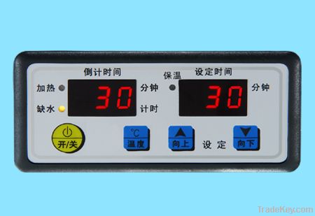 Digital temperature controller for electric steamer