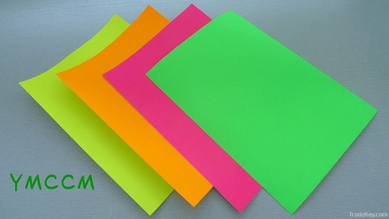 fluorescent adheisive paper