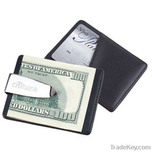 Leather Money Clip for Man