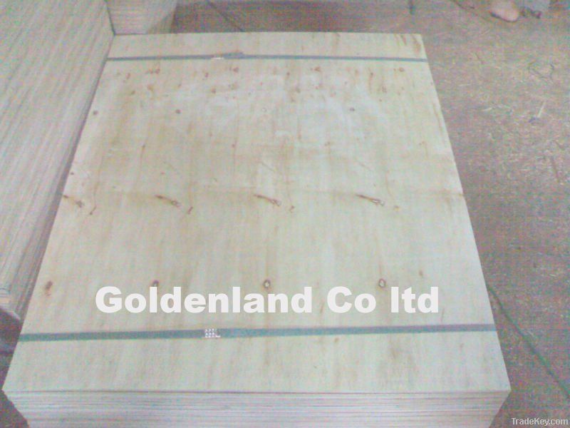 Plywood for packing