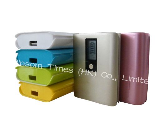 Pinsom 5200mAh power bank with LCD screen