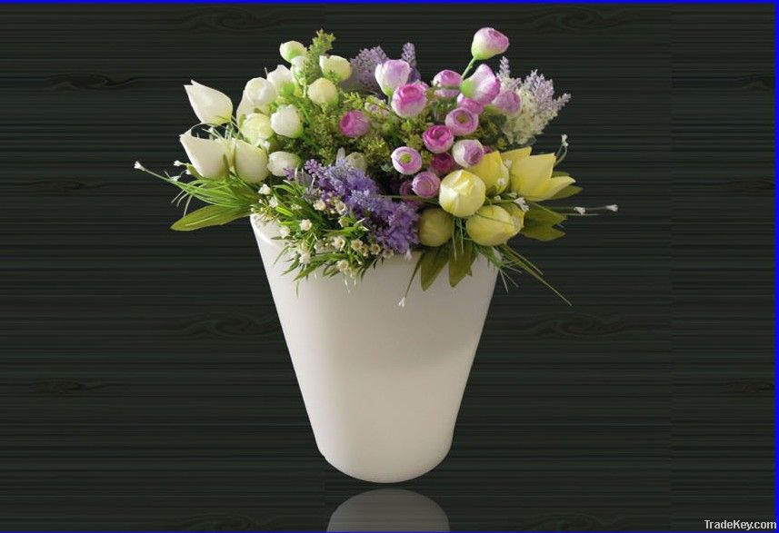 Hot Sell! rechargeable led flower pot with best price