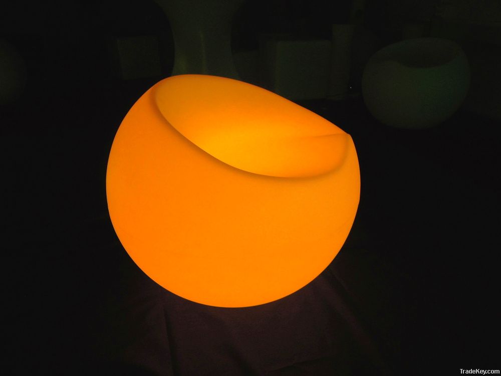 led light bar chair/illuminated bar chair