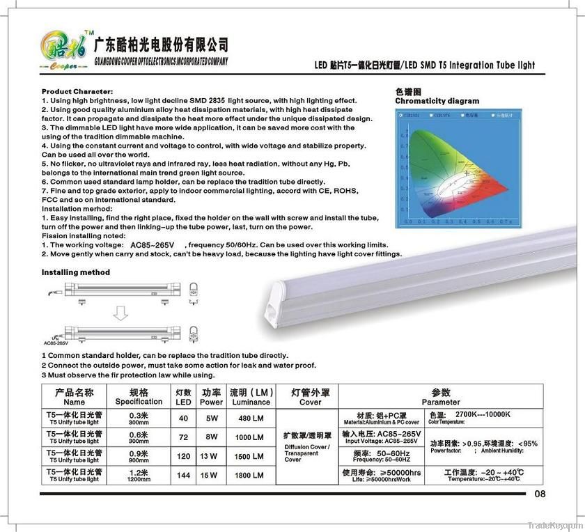 SMD2835 T5 led tube