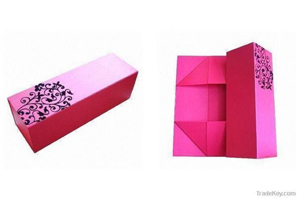 Foldable Cardboard Box, Made of Special Paper with Inner Board and Mag
