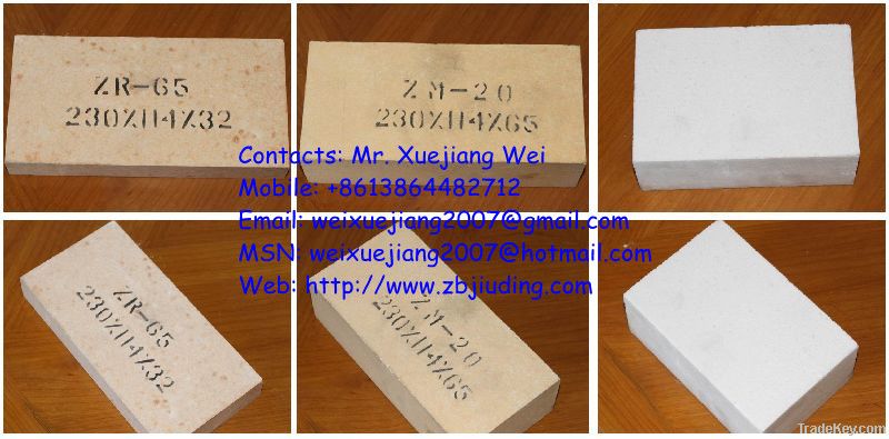 Competitive Price Zirconia Refractory Brick