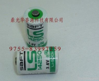 PLC battery SAFT LS14250 3.6V 1/2AA size lithium /primary Li-soci2 pri