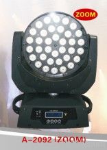 36pcs 10 watt 4in1 led moving head lights with zoom