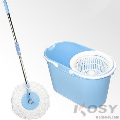 As seen on TV microfiber 360 rotating wet mop & bucket