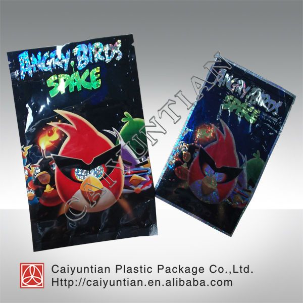 Hot Sale angry birds herbal incense bag/smoking spice