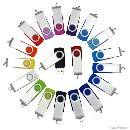 Promotion Swivel USB Flash Drive, OEM