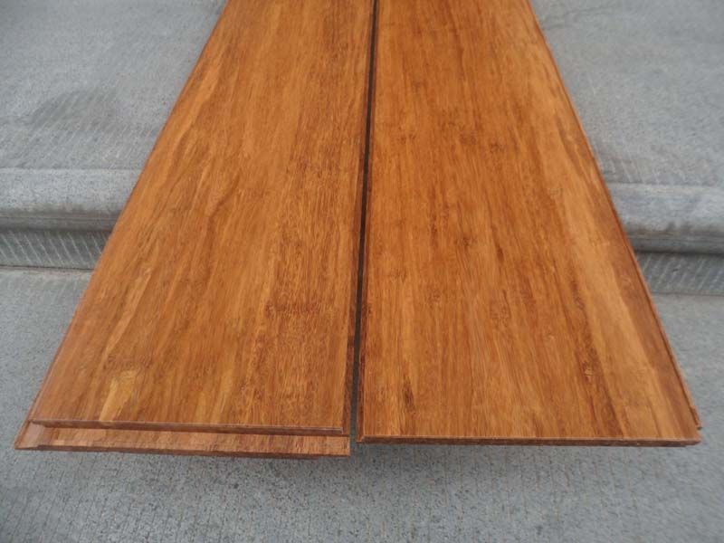 Strand woven bamboo flooring