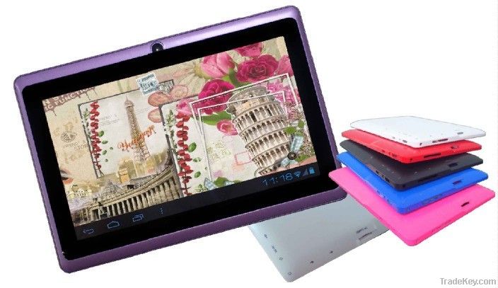 7inch tablet pc, laptop, notebook, MID, portable computer