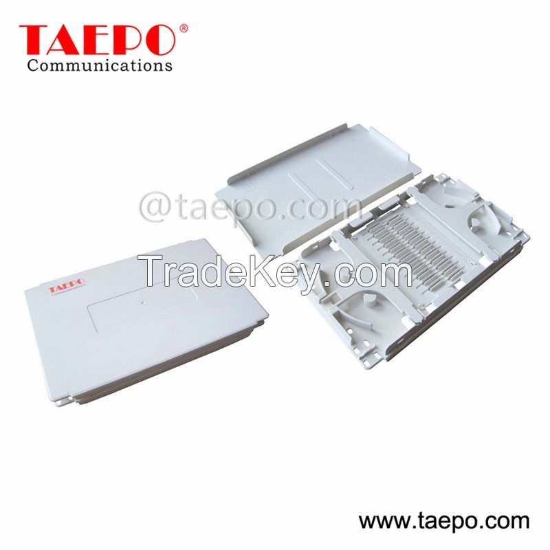 24 fibers plastic Fiber optic splice tray with snap-on cover from China Factory TAEPO