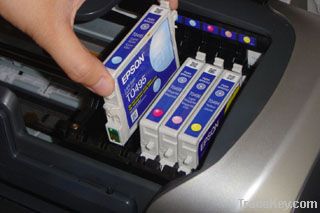 Refillable ink cartridge for Canon