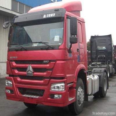 HOWO 4x2 371hp Truck Trailer Head Euro II Emission China Manufactures