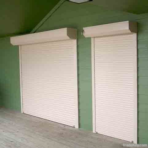 European style auto rolling garage door