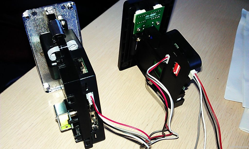 Smart card system ( coin acceptor like)