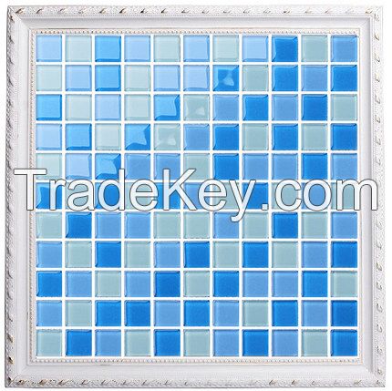 Crystal glass Mosaic tiles subway winning  jigsaw puzzle mosaic Wall tiles wall sticks