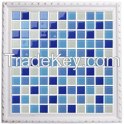 Crystal glass Mosaic tiles subway winning  jigsaw puzzle mosaic Wall tiles wall sticks