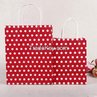 customized logo printing gift paper bags