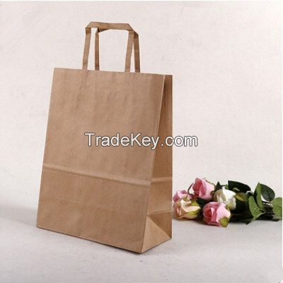 customized logo printing craft paper bags