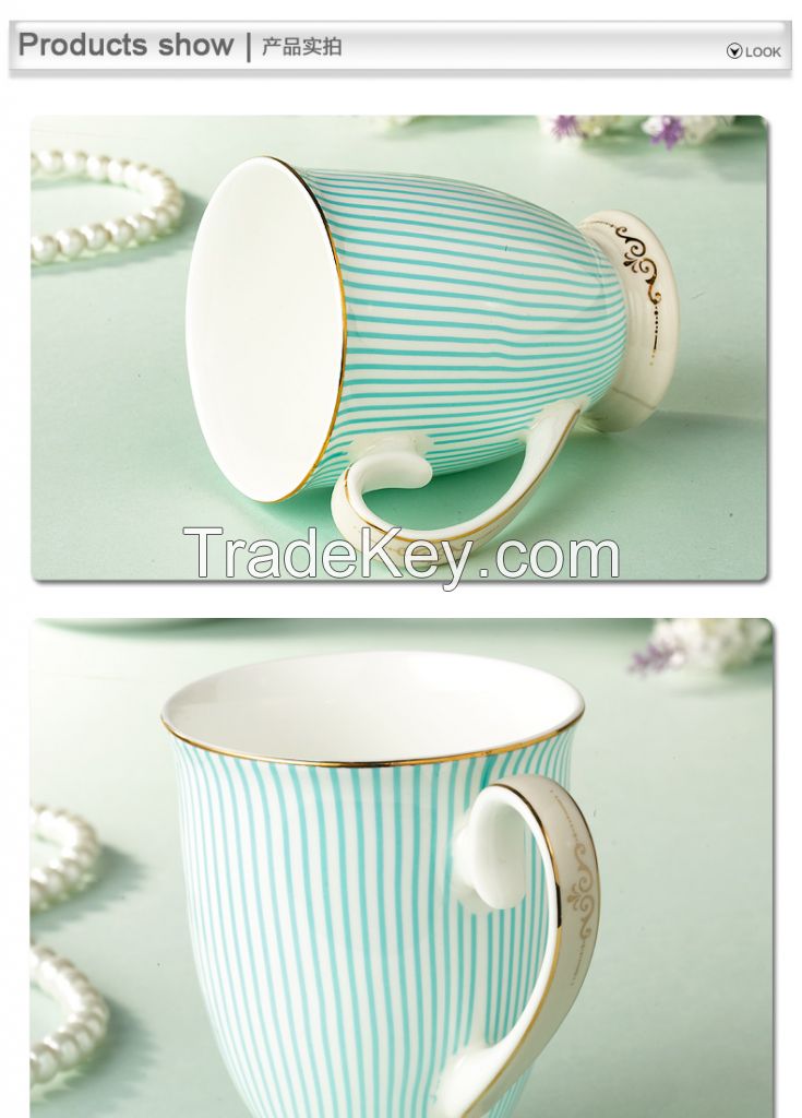 High quality bone china ceramic mugs