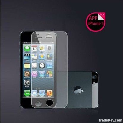 Ultra Clear Screen Protector iphone5, high quality pet screen film