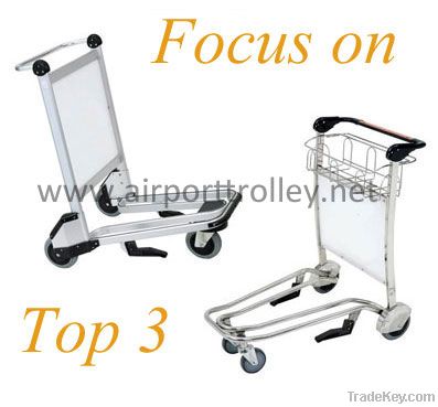 250kg load capacity airport luggage cart