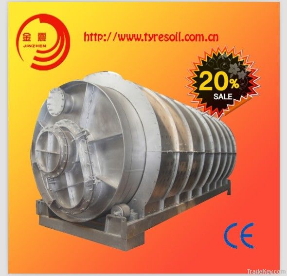 2012 Newest Design waste tire recycle plant with high oiled
