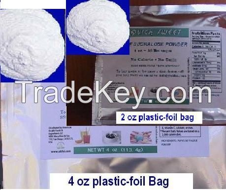 Sucralose sweetener powder 4 oz  (113.4 gram) bag
