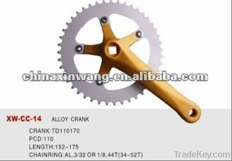 chainwheel&crank, bicycle crank, bicycle chainwheel