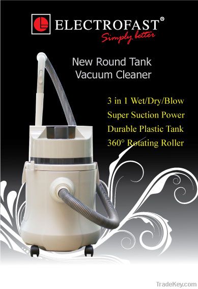 New Round Tank Vacuum Cleaner