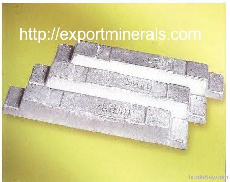 Lead ingot (lead pig)