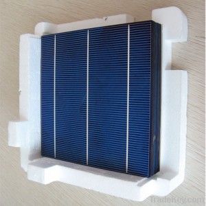 156mm poly photovoltaic solar cell price, high conversion solar cells