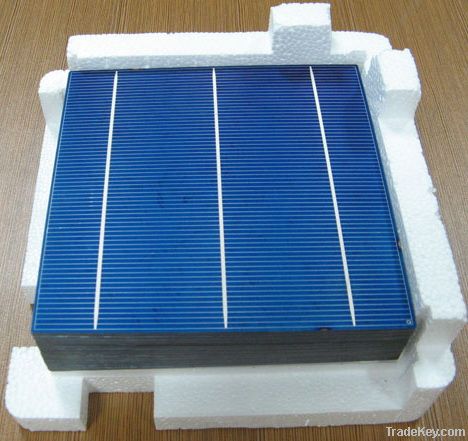 156mm high conversion poly solar cell price