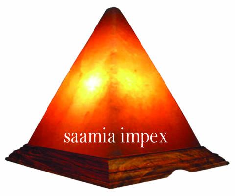 Rock Salt Lamp Pyramid