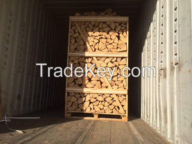 Ash Logs Kiln Dried Firewood Fuel for Fireplace
