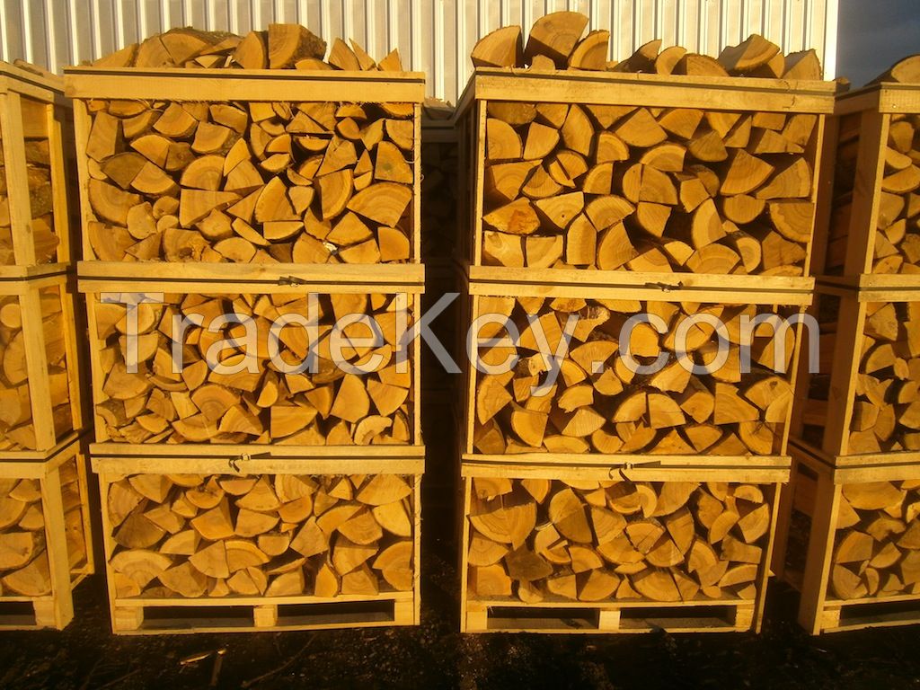 Ash Logs Kiln Dried Firewood Fuel for Fireplace