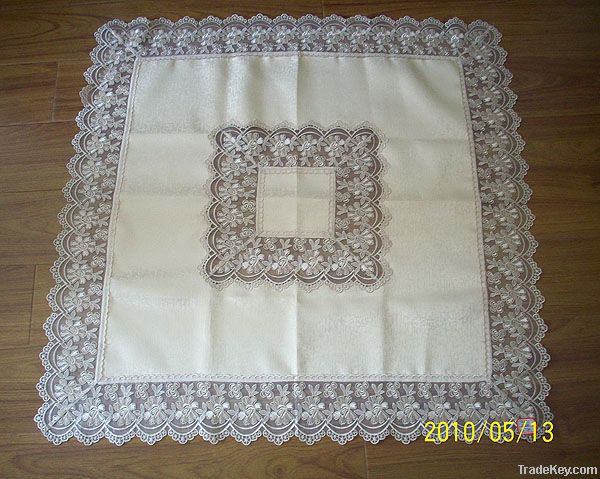 Organza lace tablecloth