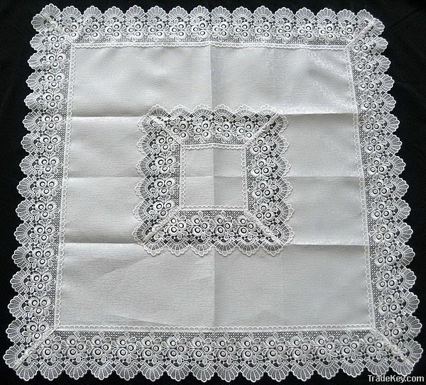 Organza lace tablecloth