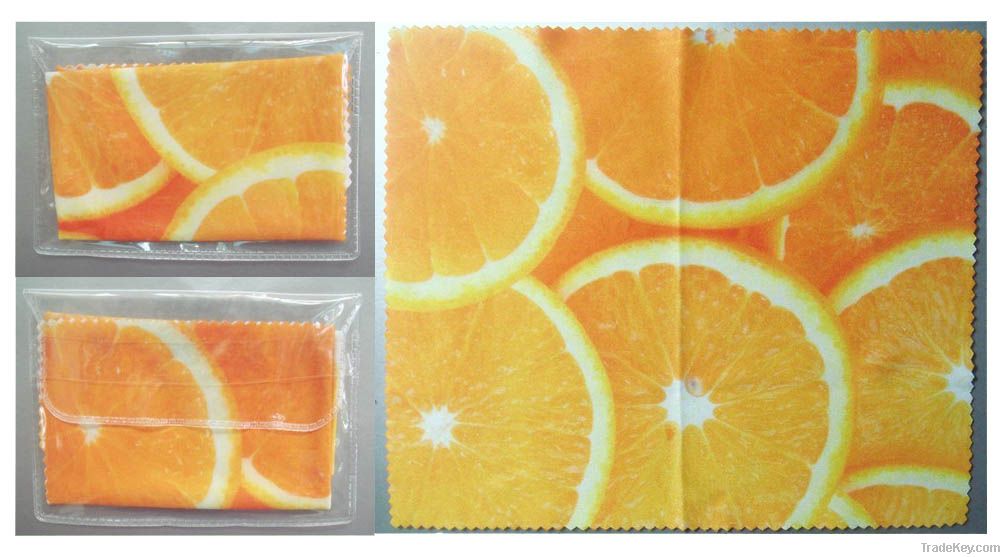 eyeglasses cleaning cloth